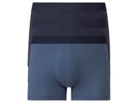 LIVERGY 3 heren boxers (S, navy/donkerblauw)