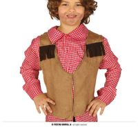 Cowboy gilet kind