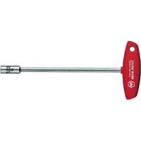 Wiha Sechskant-Steckschlüssel 13x230mm T-Griff plus6 Dopschroevendraaier Werkplaats Sleutelbreedte (metrisch): 13 mm Koplengte: 230 mm