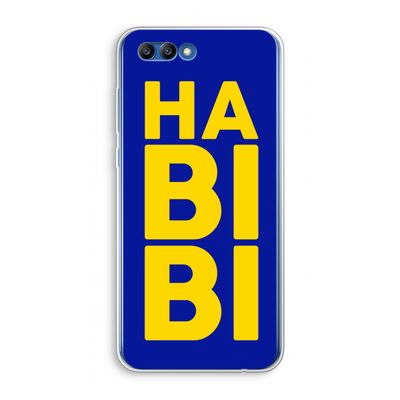 Habibi Blue: Honor 10 Transparant Hoesje