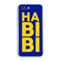 Habibi Blue: Honor 10 Transparant Hoesje