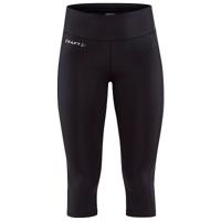 Craft ADV Essence 2 Capri 3/4 hardloopbroek zwart dames