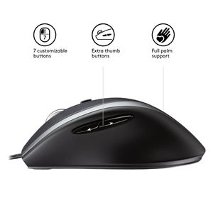 Logitech M500s Zwart Muis