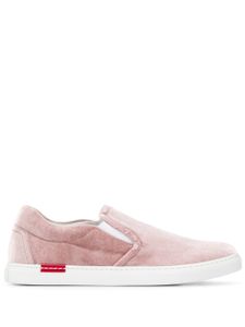 Scarosso chaussures de skate texturées - Rose