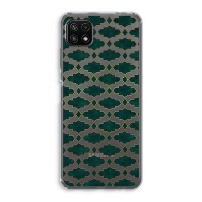 Moroccan tiles: Samsung Galaxy A22 5G Transparant Hoesje