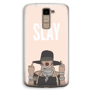 Slay All Day: LG K10 (2016) Transparant Hoesje