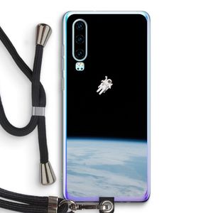 Alone in Space: Huawei P30 Transparant Hoesje met koord