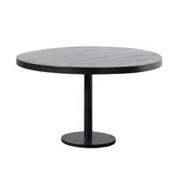 Giga Meubel - eettafel Rond Zwart - 110x110x78 - Dinand - thumbnail