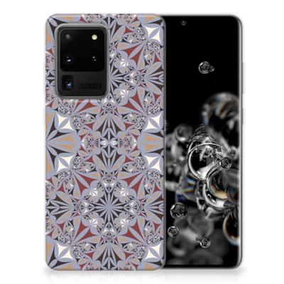 Samsung Galaxy S20 Ultra | TPU | Siliconen hoesje | Flower Tiles