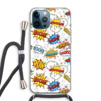 Pow Smack: iPhone 12 Pro Max Transparant Hoesje met koord