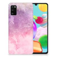 Smartphone hoesje Samsung Galaxy A41 Pink Purple Paint