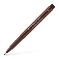 Faber Castell Tekenstift Pitt Artist Pen - M donker sepia