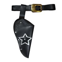 Verkleed speelgoed cowboys holster voor een revolver/pistool - voor kinderen - Western - wapens Verkleed speelgoed cowboys holster voor een revolver/pistool - voor kinderen - Western - wapens