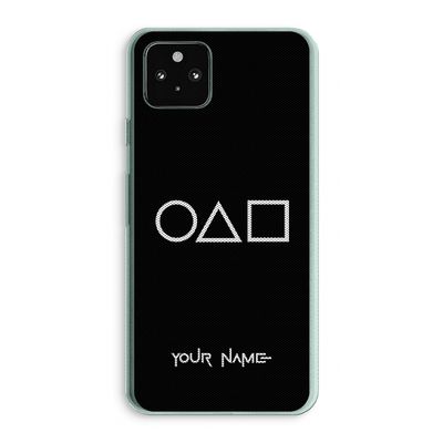 Squid Game: Google Pixel 5a 5G Transparant Hoesje