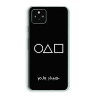Squid Game: Google Pixel 5a 5G Transparant Hoesje