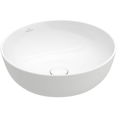 Villeroy & Boch Artis opzetwastafel - rond Ø43cm - zonder overloop wit 41794301