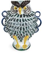 Les-Ottomans vase Owl en porcelaine - Noir - thumbnail