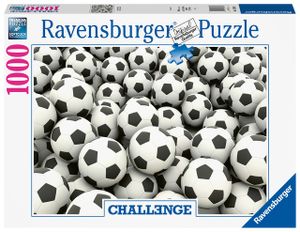 Puzzel Ravensburger Voetballen challenge 1000 stukjes