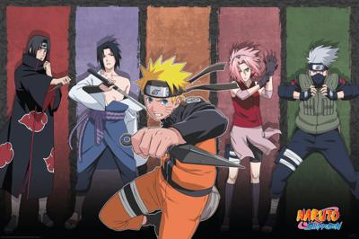 Poster Naruto Shippuden Naruto and Allies 91,5x61cm