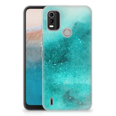 Smartphone hoesje Nokia C21 Plus Painting Blue