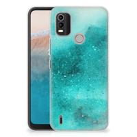 Smartphone hoesje Nokia C21 Plus Painting Blue