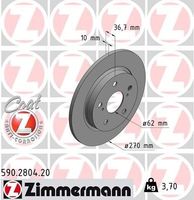 Remschijf Coat Z 590280420