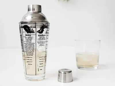 Cocktailshaker met Recepten