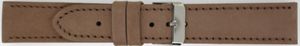 Horlogeband 825.30.18 Leder Bruin 18mm + bruin stiksel