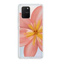 Pink Ellila Flower: Samsung Galaxy S10 Lite Transparant Hoesje