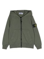 Stone Island Junior veste à patch Compass - Vert