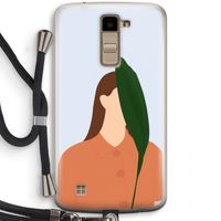 Leaf: LG K10 (2016) Transparant Hoesje met koord