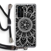 Roses Are Red: Huawei P40 Transparant Hoesje met koord