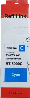 Huismerk Brother BT5000C inktfles cyaan