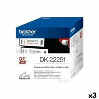 Doorlopende Thermische Papierband Brother DK-22251