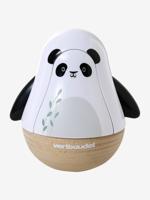 Tuimelaar muziekdoos panda TANZANIE van FSC®-hout wit