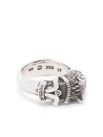 Yohji Yamamoto bague Wolf Head - Argent