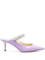 Jimmy Choo mules Bing 65 mm - Violet - thumbnail