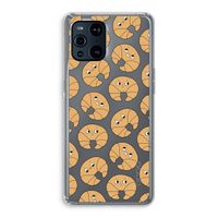 Croissant: Oppo Find X3 Transparant Hoesje