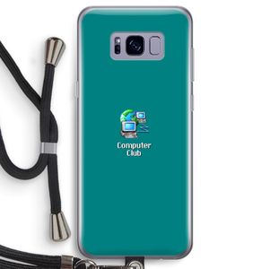 Win98: Samsung Galaxy S8 Transparant Hoesje met koord