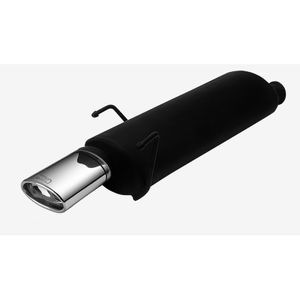 Ulter Sport uitlaat passend voor Peugeot 307 HB 1.4i 55kW/1.6i 80kW 2001-2007 95x65mm US121104101