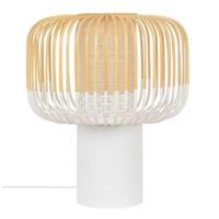 Forestier Bamboo Light tafellamp large wit