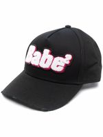 DSQUARED2 casquette à slogan brodé - Noir
