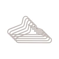 Set van 5 kledinghangers Glorie Taupe
