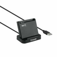 Intelligente Kaartlezer TooQ DNIe VISION USB 2.0 Zwart