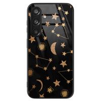 Samsung Galaxy S24 glazen hardcase - Counting the stars