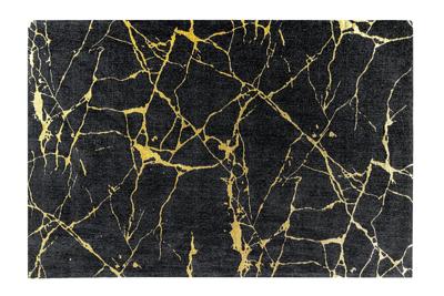 Tapijt MARBLE 160x240cm zwart goud - 43724