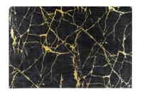 Tapijt MARBLE 160x240cm zwart goud - 43724