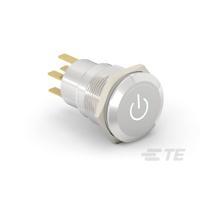 TE Connectivity 6-2213766-2 TE AMP Illuminated Pushbutton Switches 1 stuk(s) Tray - thumbnail