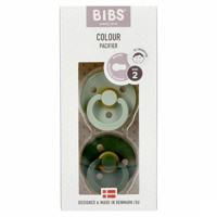 Bibs 2 Fopspeen Duo Sage Hunter Green - thumbnail