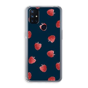 Framboosjes: OnePlus Nord N10 5G Transparant Hoesje